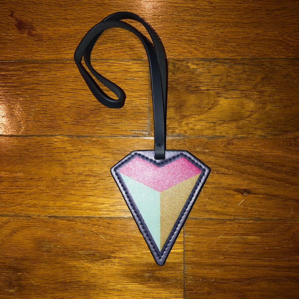 Fossil Diamond Keychain